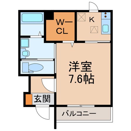 スプリング　メーラの物件間取画像